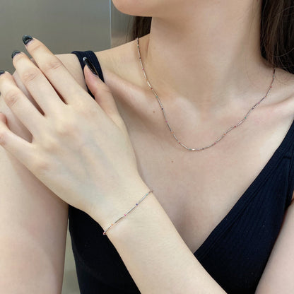 [Clover Jewelery]Unique Colorful Daily Bracelet