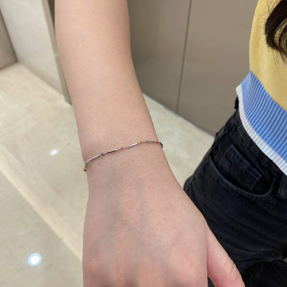 [Clover Jewelery]Unique Colorful Daily Bracelet