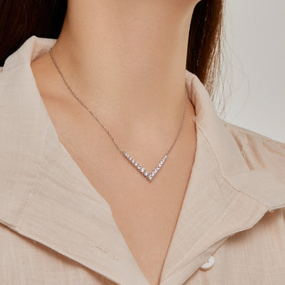 [Clover Jewelery]Ornate Round Cut Necklace