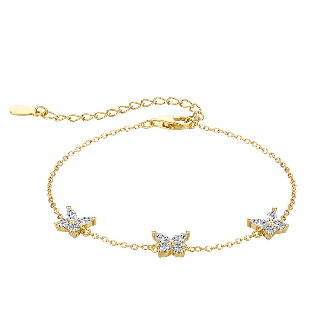 [Clover Jewelery]Radiant Butterfly Shape Necklace