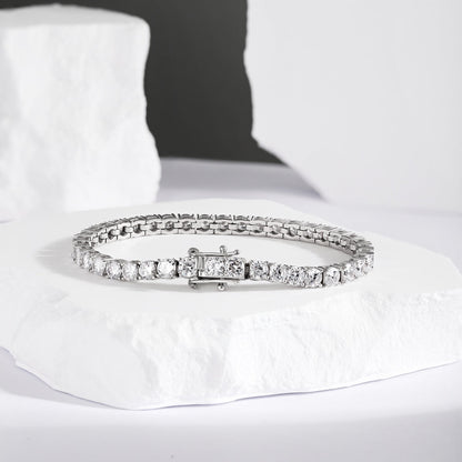 [Clover Jewelery]Radiant Colorful Round Cut Party Bracelet