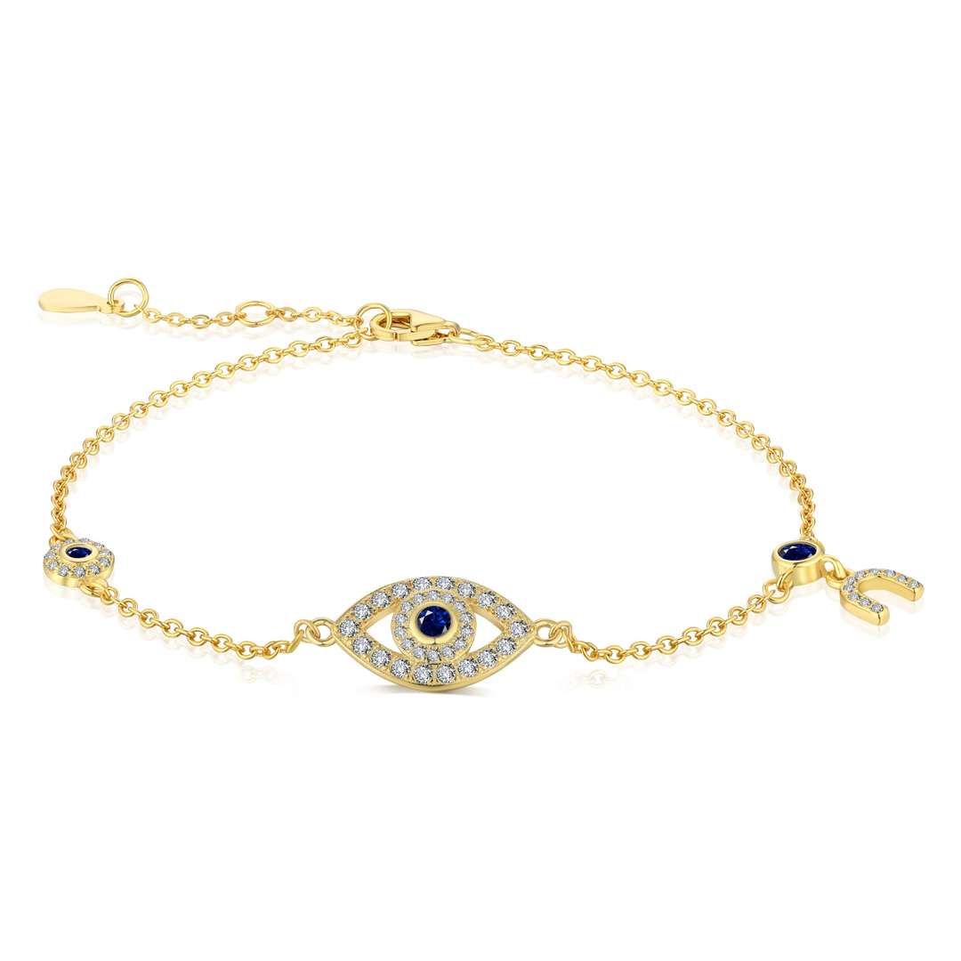 [Clover Jewelery]Dainty Eye Shape Necklace