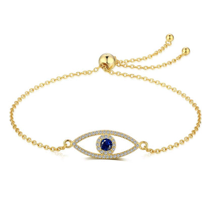 [Clover Jewelery]Devil's Eye Hollow Design Bracelet