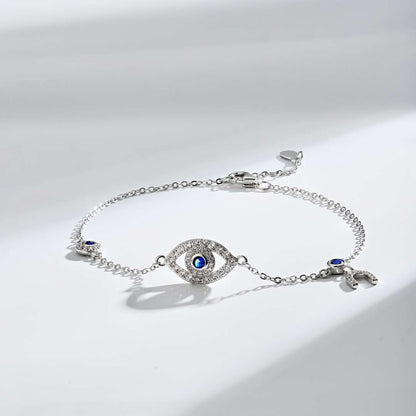 [Clover Jewelery]Dainty Eye Shape Necklace