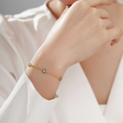 [Clover Jewelery]Delicate Round Shape Pendent Necklace