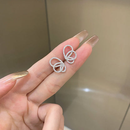 [Clover Jewelery]Exquisite Butterfly Shape Earrings