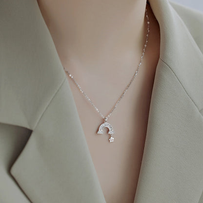 [Clover Jewelery]Unique Rainbow Star Necklace