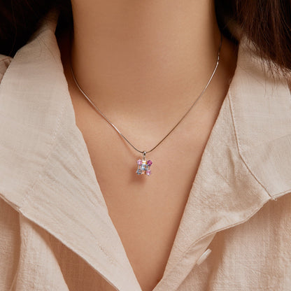 [Clover Jewelery]Gorgeous Multi Colorful Necklace