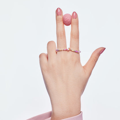 [Clover Jewelery]Lively In Shades Elegant Radiant Cut Daily Ring