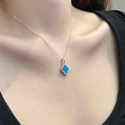 [Clover Jewelery]Dainty Flower Shape Necklace