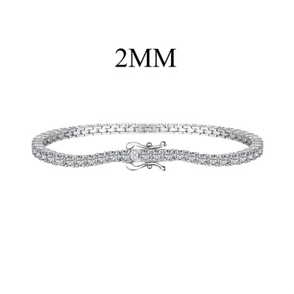 [Clover Jewelery]Dazzling Exquisite Round Cut Daily Bracelet