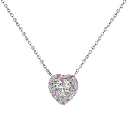 [Clover Jewelery]Exquisite Heart Shape Necklace