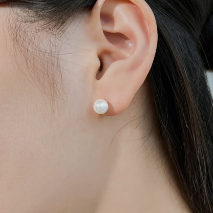 [Clover Jewelery]Delicate Pearl Earrings