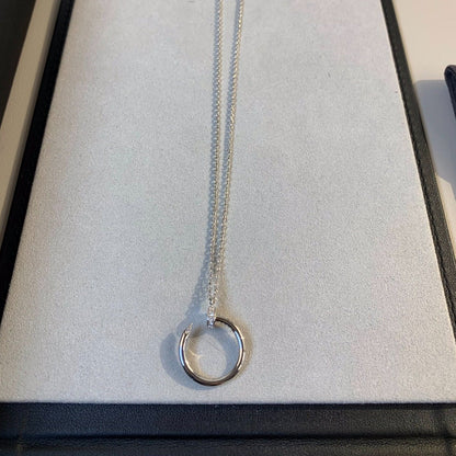 [Clover Jewelery]JUSTE NECKLACE SILVER