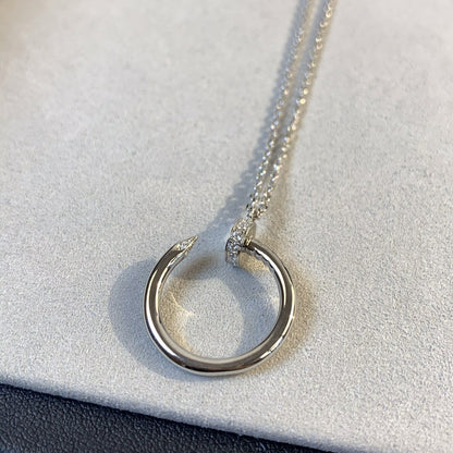 [Clover Jewelery]JUSTE NECKLACE SILVER