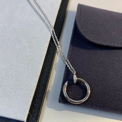 [Clover Jewelery]JUSTE NECKLACE SILVER