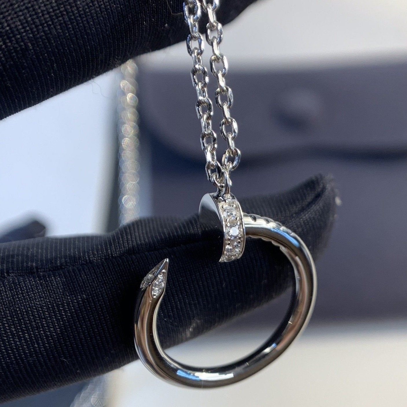 [Clover Jewelery]JUSTE NECKLACE SILVER