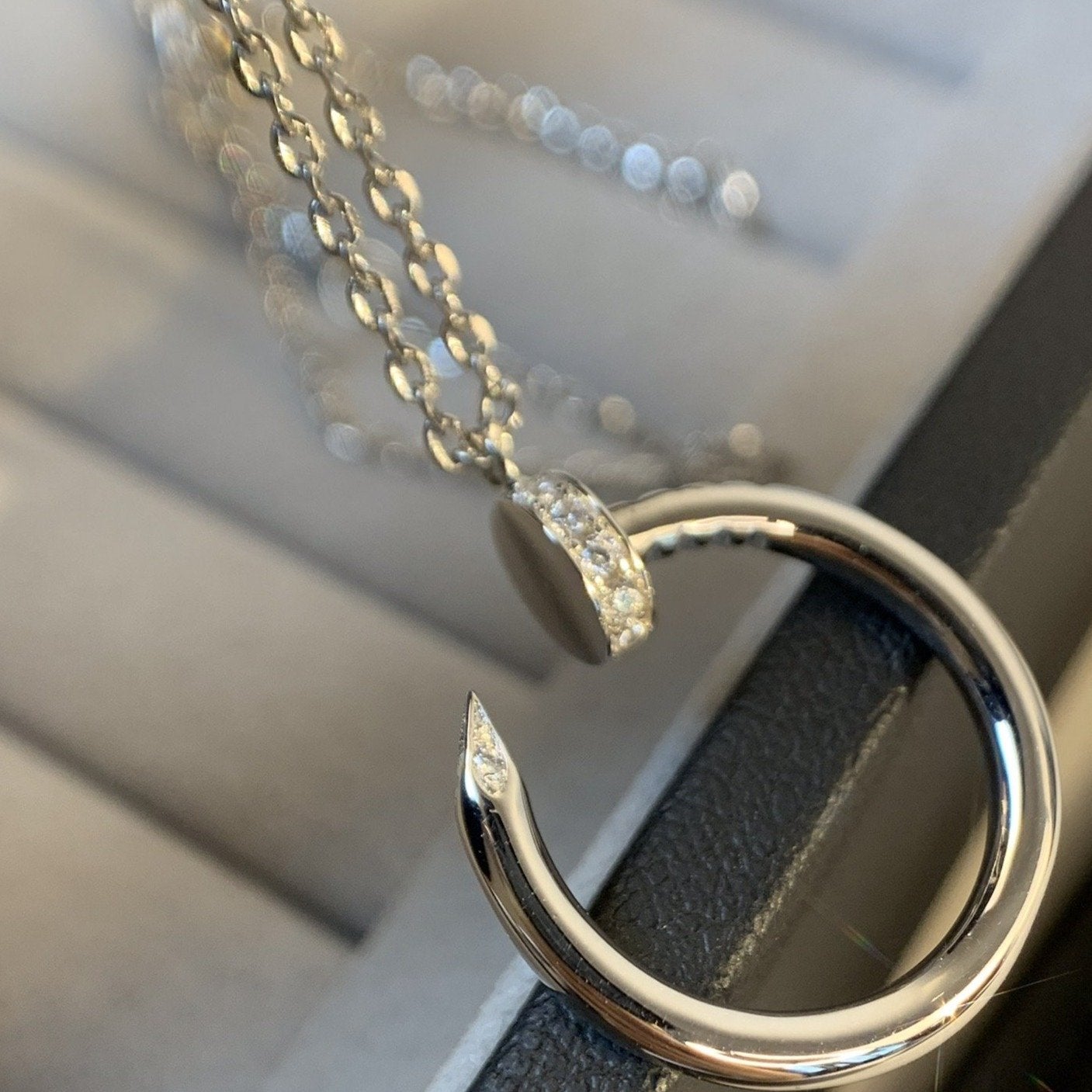 [Clover Jewelery]JUSTE NECKLACE SILVER
