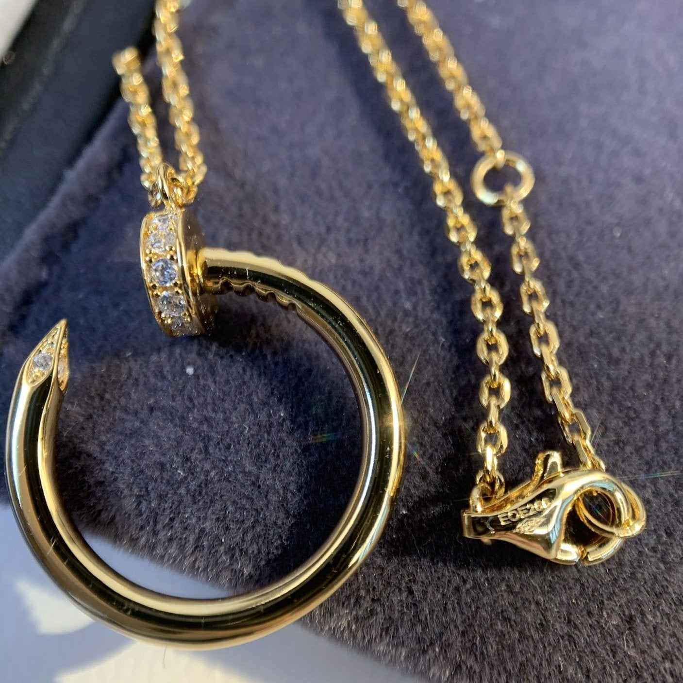 [Clover Jewelery]JUSTE NECKLACE GOLD