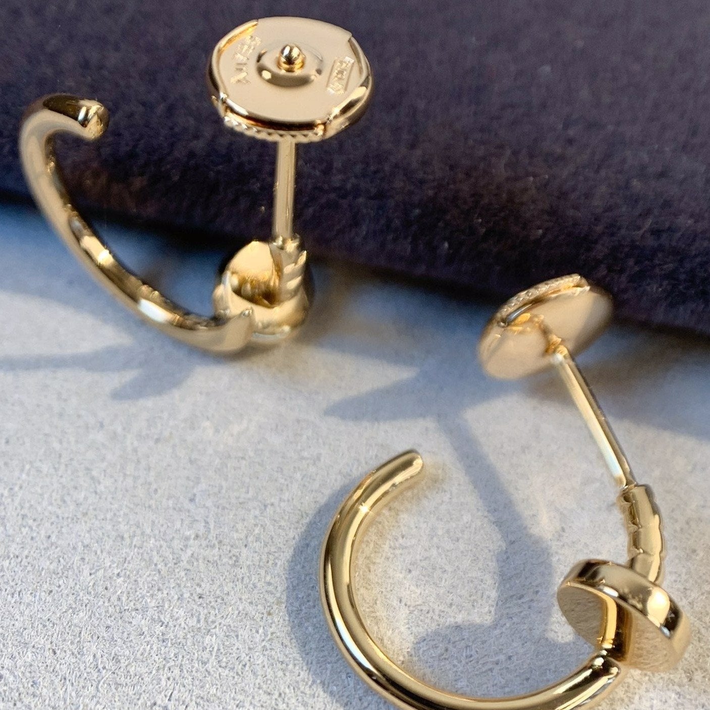 [Clover Jewelery]JUSTE EARRINGS PINK GOLD