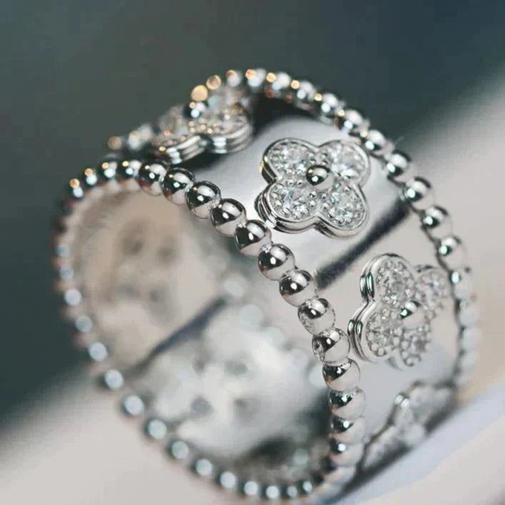 [Clover Jewelery]CLOVER KALEIDOSCOPE RING 10MM