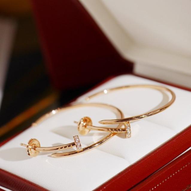 [Clover Jewelery]JUSTE EARRINGS DIAMONDS 1.8MM