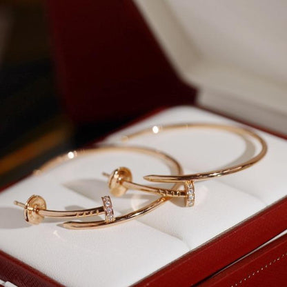 [Clover Jewelery]JUSTE EARRINGS DIAMONDS 1.8MM