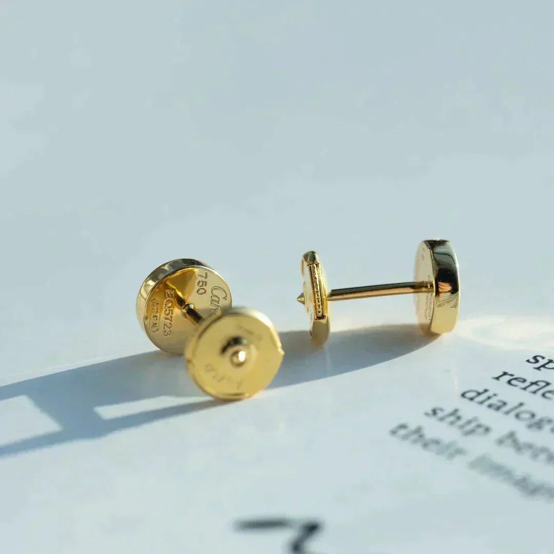 [Clover Jewelery]LOVE EARRINGS GOLD 10MM