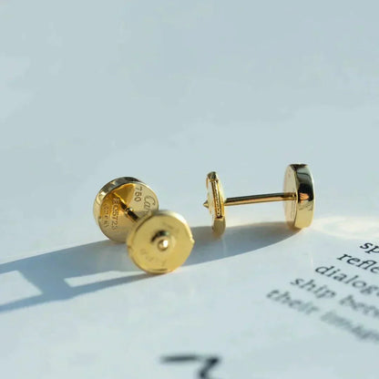 [Clover Jewelery]LOVE EARRINGS GOLD 10MM