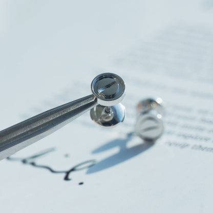 [Clover Jewelery]LOVE EARRINGS SILVER 10MM