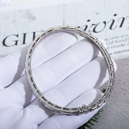 [Clover Jewelery]SERPENTI BRACELET SILVER DIAMOND