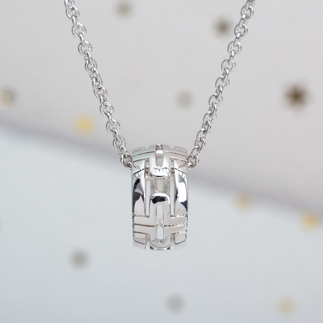 [Clover Jewelery]PARENTESI NECKLACE SILVER