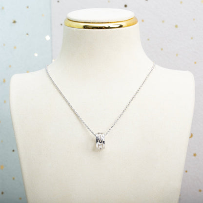 [Clover Jewelery]PARENTESI NECKLACE SILVER