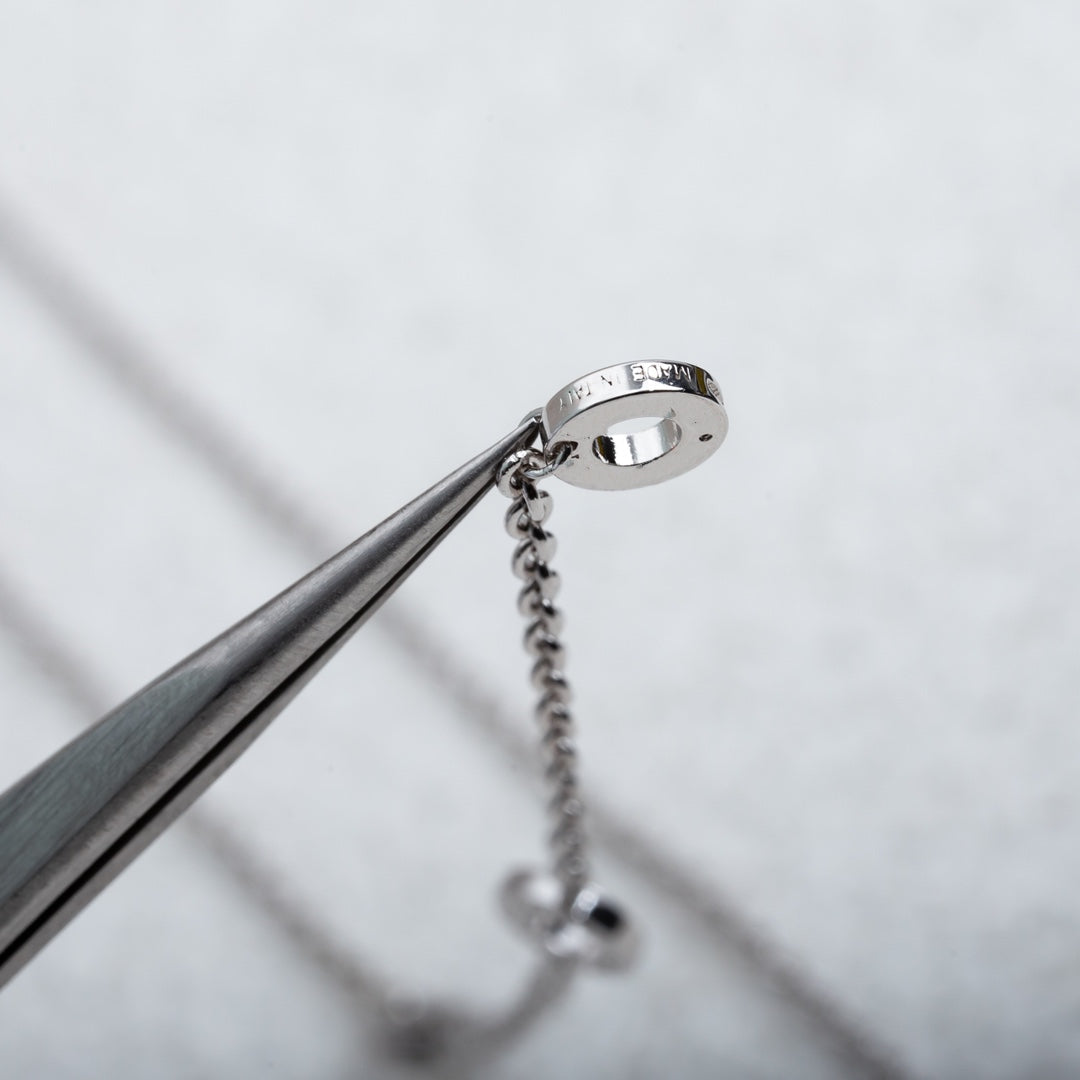 [Clover Jewelery]PARENTESI NECKLACE SILVER