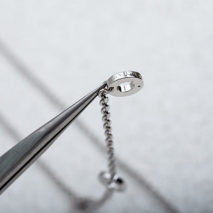 [Clover Jewelery]PARENTESI NECKLACE SILVER