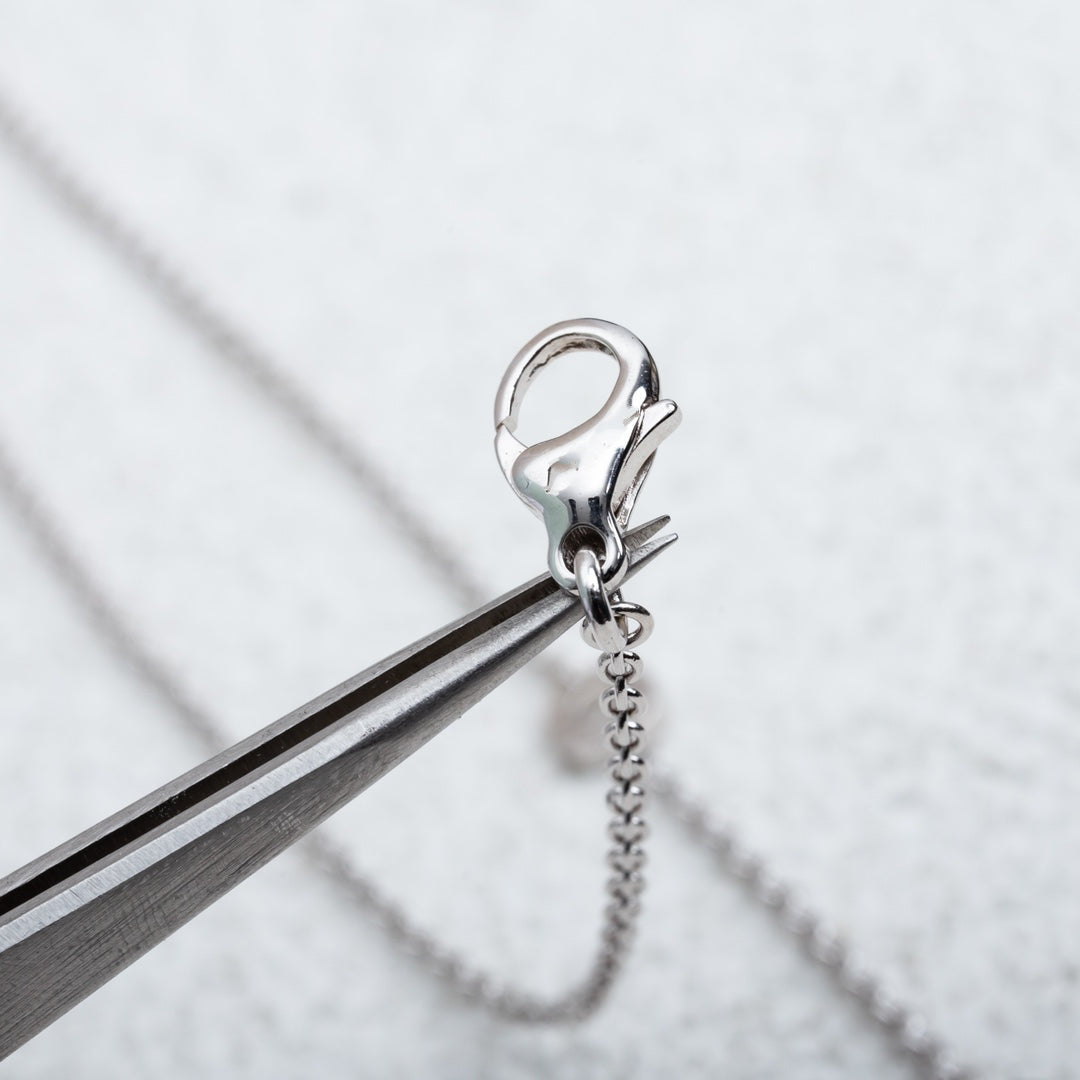 [Clover Jewelery]PARENTESI NECKLACE SILVER