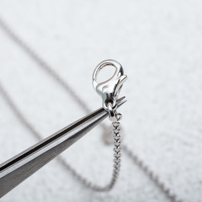 [Clover Jewelery]PARENTESI NECKLACE SILVER