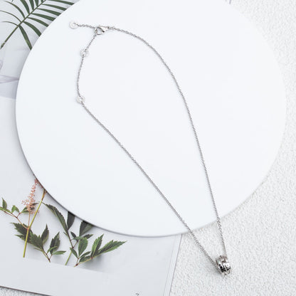 [Clover Jewelery]PARENTESI NECKLACE SILVER