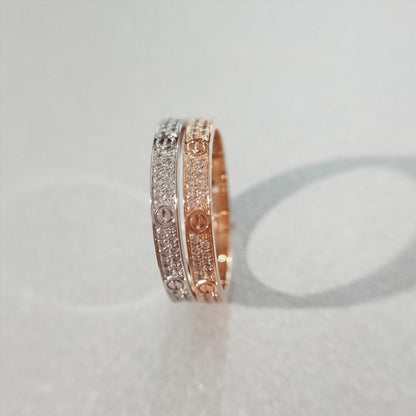 [Clover Jewelery]LOVE RING 2.65MM DIAMOND