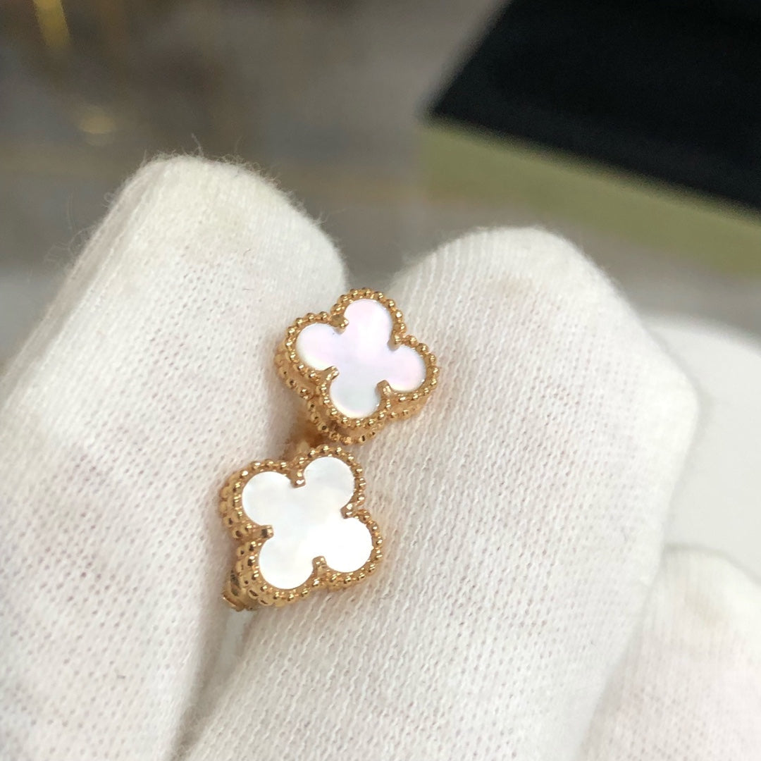 [Clover Jewelery]CLOVER MINI GOLD EARRINGS
