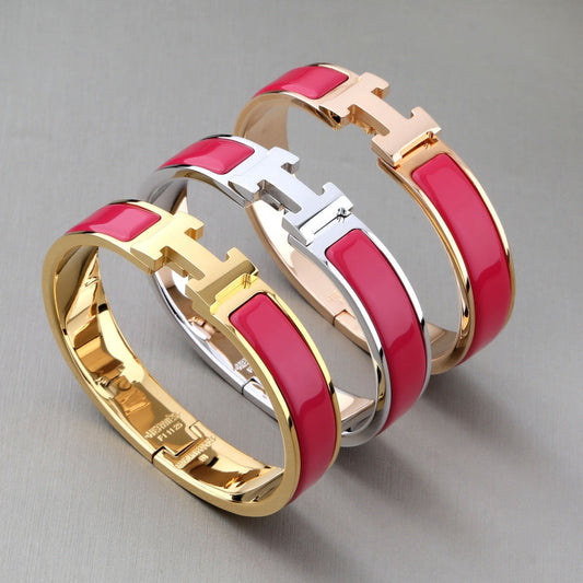 [Clover Jewelery]H RED BRACELET