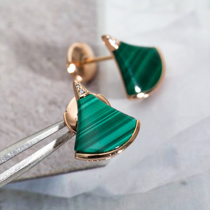 [Clover Jewelery]DIVAS DREAM EARRINGS PINK GOLD