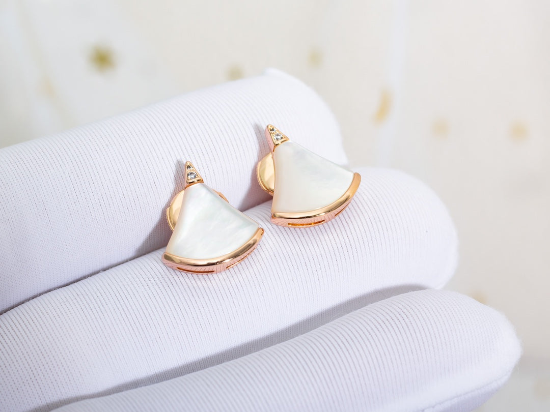 [Clover Jewelery]DIVAS DREAM EARRINGS PINK GOLD