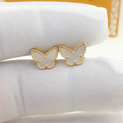 [Clover Jewelery]SWEET BUTTERFLY MOP EARSTUDS