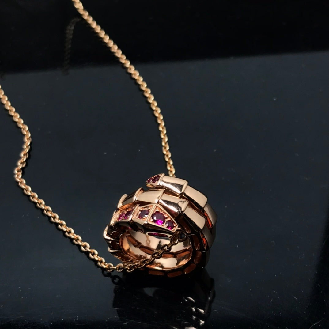 [Clover Jewelery]SERPENTI PEDANT NECKLACE
