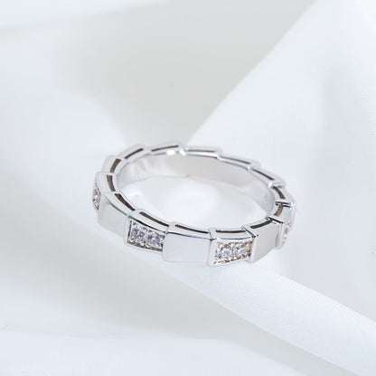 [Clover Jewelery]SERPENTI RING SILVER  3MM