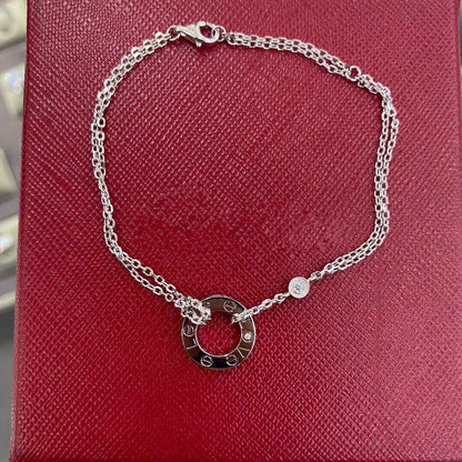 [Clover Jewelery]LOVE BRACELET 2 DIAMOND