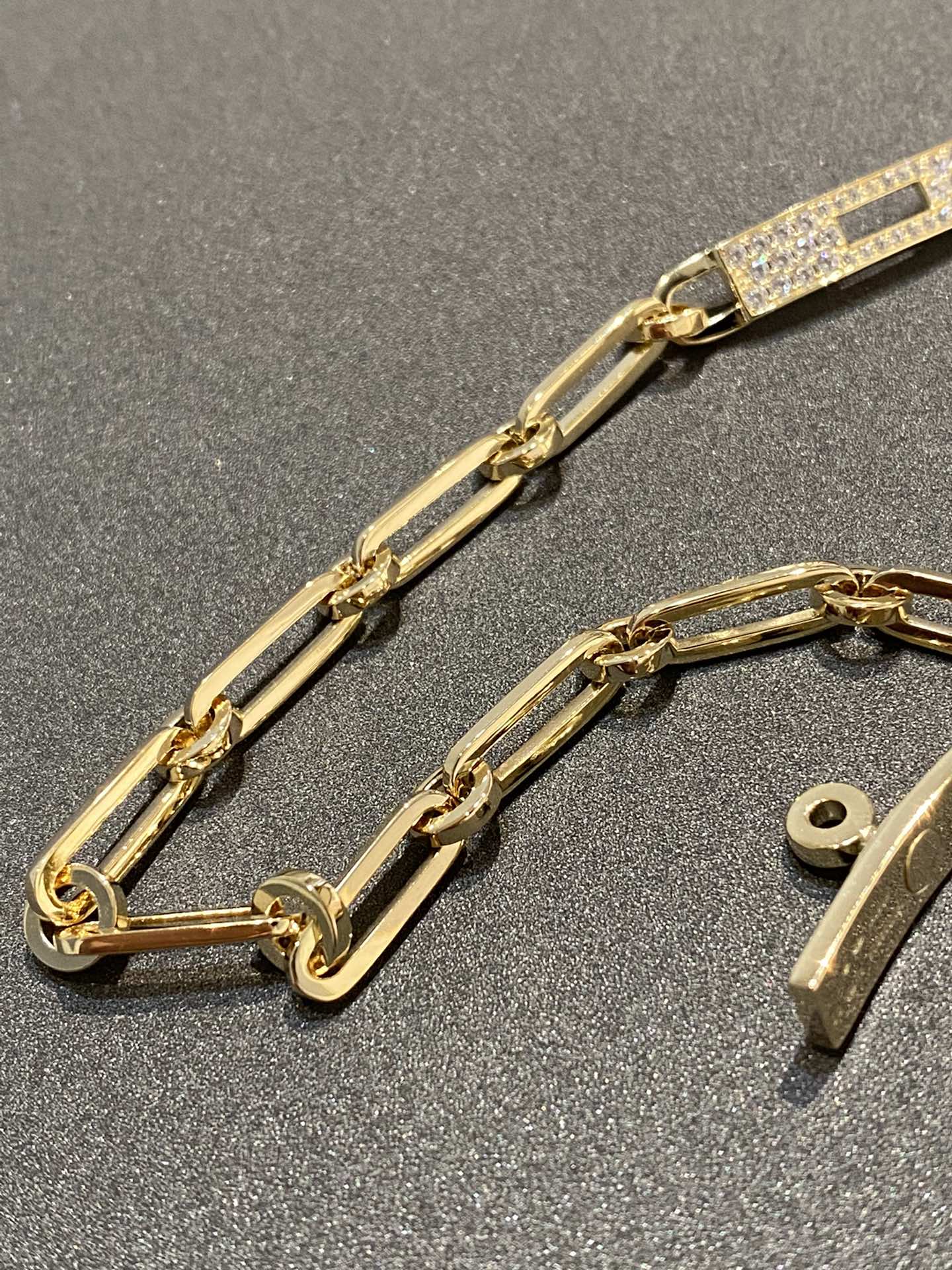 [Clover Jewelery]CHAINE BRACELET SMALL MODEL DIAMOND