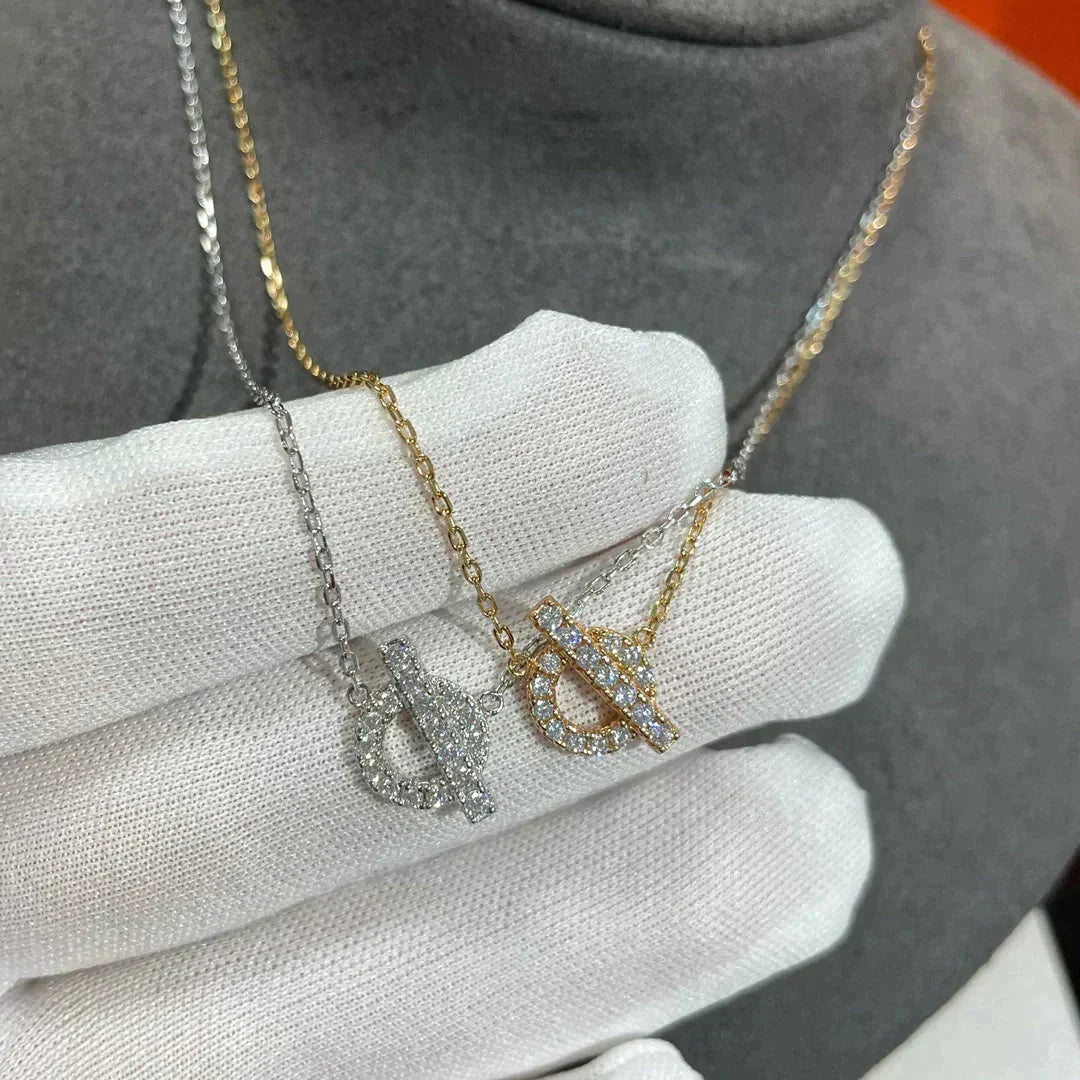 [Clover Jewelery]ECHAPEE NECKLACE DIAMOND
