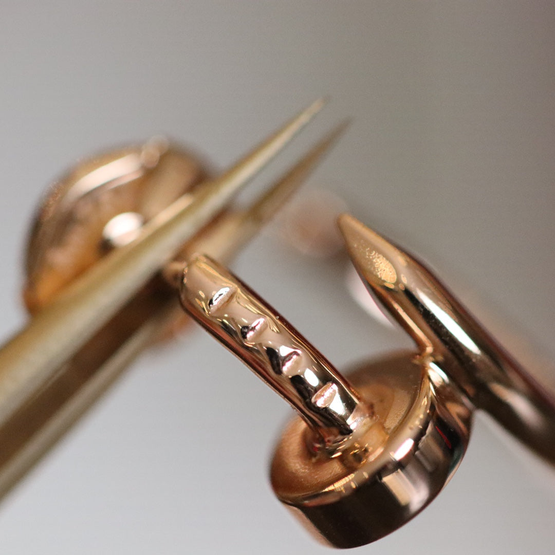 [Clover Jewelery]JUSTE EARRINGS PINK GOLD